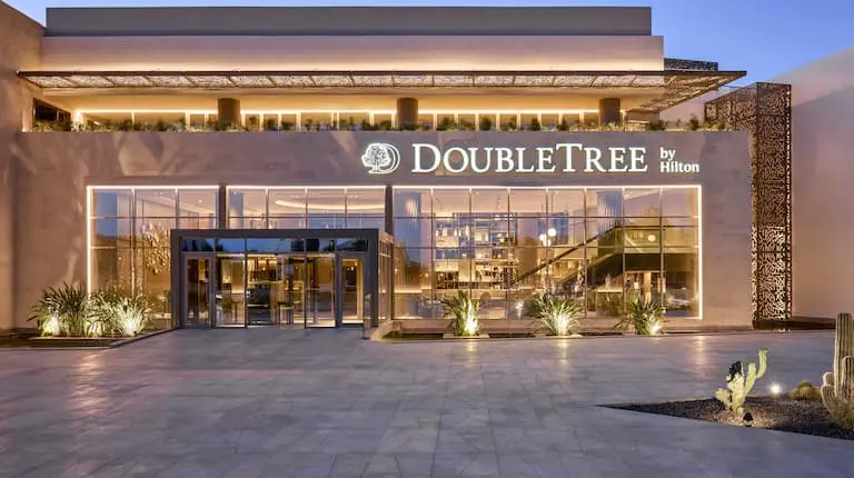 Exterior of the DoubleTree by Hilton in Mangroovy, El Gouna